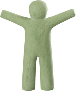 J-Line figuur P'tit Maurice Ruw Finish - polyresin - groen - small