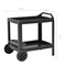 vidaXL - Dranktrolley - 69x53x72 - cm - kunststof - antraciet