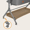 Lionelo Leonie Plus - Co-Sleeper 3 in 1 Wieg - Hoogteverstelling 6 Niveaus - Grijs