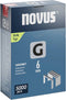 Novus Tools 042-0765 - Nieten Type 11 - Platte draad 6 mm x 10.6 mm (5000 stuks)