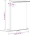 vidaXL - Zwembadfontein - met - RGB - LED's - 51 - cm - acryl
