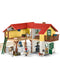 Schleich FARM WORLD - Boerderij met stal en dieren - Set met 2 figuren en 7 dieren
