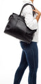 Burkely Vintage Doris - Laptopbag 15.6'' - Leer - Zwart