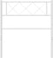 vidaXL - Hoofdbord - 90 - cm - metaal - wit