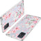 iMoshion Hoesje Geschikt voor Samsung Galaxy A71 Hoesje Siliconen - iMoshion Design hoesje - Roze / Transparant / Blossom Watercolor