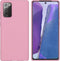 iMoshion Hoesje Geschikt voor Samsung Galaxy Note 20 Hoesje Siliconen - iMoshion Color Backcover - Roze