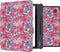 imoshion E-reader Hoesje - Geschikt voor Kobo Libra H2O - Design Slim Hard Case Sleepcover Bookcase met stand - Flower Watercolor