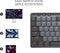 Logitech MX Mechanical Mini - Toetsenbord voor Mac - Ergonomisch met slimme achtergrondverlichting - Donkergrijs