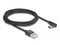 Delock 80031 - USB 2.0 Kabel - USB Type-C™ naar USB A - 2 m - Zwart