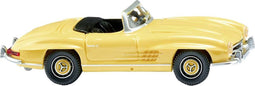 Wiking 083409 H0 Auto Mercedes Benz 300 SL Roadster - geel