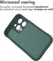iMoshion Hoesje Geschikt voor iPhone 14 Pro Hoesje Siliconen - iMoshion EasyGrip Backcover - Donkergroen