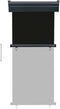 vidaXL - Balkonscherm - 85x250 - cm - zwart
