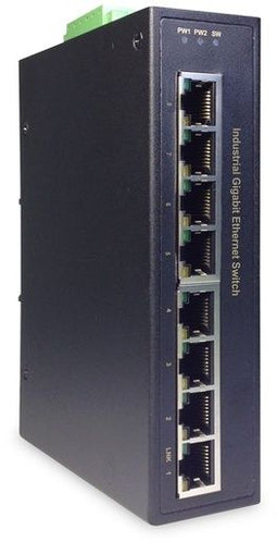 Digitus DN-651108 - Industrial 8-Port Gigabit Switch - 40 °C tot 75 °C - 16Gbps