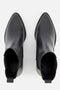 TAMARIS Core Enkellaarsjes - Leer - Antislip - Zwart