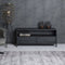 Livingfurn - TV Meubel Kala 120 cm - Mangohout / Gecoat Staal