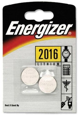 Energizer CR2016 - Lithium batterij - 1,5 V - Zilver