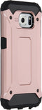iMoshion Hoesje Geschikt voor Samsung Galaxy S6 Hoesje - iMoshion Rugged Xtreme Backcover - Rosé