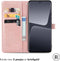 iMoshion Hoesje Geschikt voor Xiaomi 13 Pro Hoesje Met Pasjeshouder - iMoshion Mandala Bookcase - Rosé Goud