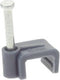Platte Kabelclip - 10mm - Grijs (100 st/doos)