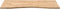 vidaXL - Bureaublad - rechthoekig - 120x60x2,5 - cm - onbehandeld - eikenhout