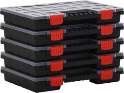 vidaXL - Assortimentsdozen - 5 - st - 34,5x25x5 - cm - polypropeen