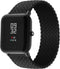 iMoshion Bandje Geschikt voor Amazfit GTS / BIP - iMoshion Gevlochten nylon bandje - Zwart