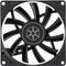 Silverstone Air Slimmer 90 - 92mm Ventilator - Fluid Bearing - 32dB(A)