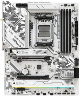 ASRock B650 Steel Legend - Moederbord ATX - AMD AM5 WiFi 6E Bluetooth 5.2 - 4x DDR5 (4710483944598)