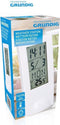 Grundig Weerstation - Weergave Tijd, Datum en Temperatuur - met Wekker en Timer - Wit