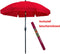 Parasol Rond Corfu Rood incl beschermhoes