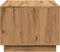 vidaXL - Salontafel - 55x55x42 - cm - bewerkt - hout - artisanaal - eikenkleurig