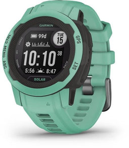 Garmin Instinct 2S Solar - Smartwatch - GPS - Zwart (Groen)