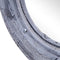 vidaXL - Spiegel - 50 - cm - gerecyclede - rubber - band - wit