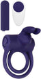 ADAM ET EVE ADAM & EVE'S SILICONE REMOTE CONTROL RABBIT RING