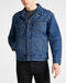 Lee RIDER - Heren Jas - Regular fit - Denim Mid-blauw - Maat L