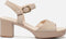 Gabor - Sandalen met hak - Suede - Beige