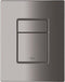 GROHE Skate Cosmopolitan - Bedieningspaneel - Pneumatisch - Hard graphite