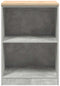 vidaXL - Garagekast - 60x51x85 - cm - massief - grenenhout - betongrijs