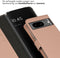 Selencia Google Pixel 8 - Echt Lederen Bookcase - 3 Pashouders - Dusty Pink