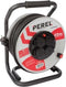 Perel Professionele Neopreen Kabelhaspel - 40 m - 4 Stopcontacten - IP44 - Grijs