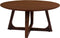 House Nordic Hellerup Salontafel - Rond - Walnoot - 75x36 cm