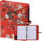 1011-04 A5 Organizer 1 week per 2 paginas 2023-2024-2025 bloemenzee rood Kalpa