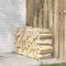 vidaXL - Plantenafdekking - met - zeilringen - 1x3 - m - PVC