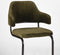 LABEL51 Otta Eetkamerstoel - Groen - Fluweel