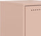 vidaXL - Nachtkastjes - 2 - st - 36x39x43,5 - cm - staal - roze