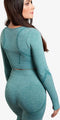 FORZA Sportswear - Seamless Crop Top - Ademend - Magic Mint - L