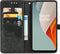 iMoshion Hoesje Geschikt voor OnePlus Nord N100 Hoesje Met Pasjeshouder - iMoshion Mandala Bookcase - Zwart