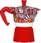 Bialetti Dolce&Gabbana Moka Express Blauw, Rood, Wit