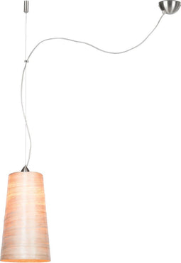 GOOD&MOJO Sahara - Hanglamp - Houtvezels - 40x20cm Naturel