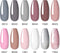 Gel Polish Set OR - voor Manicure 7 ml. - 12 Stuks - Uv Kleuren, kleurcode 12-12 - Gel Nagellak Semi Permanente Hybrid - Nail Art Gel Lak set & Kits RATC12-12